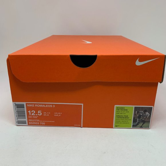 Nike Romaleos 3 Weight Lifting Shoes Volt/Black main image 8